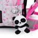 Školní tříkomorový batoh s vyjímatelným bederním pásem - panda