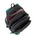 Studentský batoh pro kluky Bagmaster BAG 7 F BLACK/GREEN/BLUE