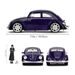 Wednesday auto 1972 VW Beetle 1:24 a figurka Wednesday