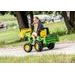ROLLYTOYS Úložný box za traktor zelený