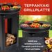 EDCO Přenosné zahradní ohniště s grilem a stojanem TEPPANYAKI ED-229074
