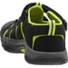 KEEN Newport H2 K, black/lime green