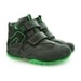 GEOX detské topánky J NEW SAVAGE BOY BLACK/GREEN
