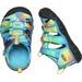 Dětské sandály KEEN SEACAMP II CNX TOTS vivid blue/original tie dye