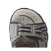 Dětské letní boty GEOX JR SANDAL STRADA GREY/NAVY