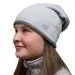 ESITO Zimní čepice spadená Šedá