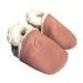 Hopi Hop Barefoot kožené zimní capáčky - růžové