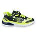 Dětské sportovní tenisky s LED blikačkou LICO - Marine/lemon