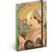 Notes Alfons Mucha – Bodlák, linkovaný, 13 × 21 cm Baagl