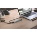 Hama USB hub, 7 portů, USB 3.2, 5 Gb/s, USB-C adaptér, síťový zdroj