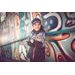 Unuo, Teplákovinová čepice s kšiltem Street, Grafitová šedá, Metricon holka (warmer cotton cap, Street, graphite grey, metricon, girl)