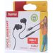 Hama USB-C sluchátka s mikrofonem Curly, špunty, černá