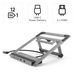 Hama USB-C dokovací stanice a stojan pro notebook Connect2Office Stand, 12 portů
