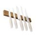 BERLINGERHAUS Sada nožů s magnetickým držákem z akátového dřeva 6 ks Sahara Collection BH-2945