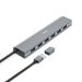Hama USB hub, 7 portů, USB 3.2, 5 Gb/s, USB-C adaptér, síťový zdroj