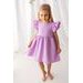 Dívčí slavnostní šaty lila