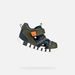 Tmavě modré chlapecké sandály pro první kroky Geox Sandal Iupidoo