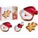 EXCELLENT HOUSEWARE Servírovací sada 3 ks s vánočními motivy Sněhulák KO-210001770sneh
