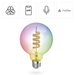Hama SMART WiFi LED žárovka, Matter, E27, G95 Filament, koule, RGBW, stmívatelná, aplikace