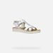 Bílé dívčí sandály Geox Sandal Costarei Gi