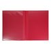 Desky na třídní knihu A4 okénko - červená 1-132C