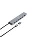 Hama USB hub, 7 portů, USB 3.2, 5 Gb/s, USB-C adaptér, síťový zdroj