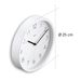 Hama Menorca, nástěnné hodiny řízené rádiovým signálem, 25 cm, bílé