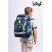 BAAGL SET 5 Airy Plus Fotbal: batoh, penál, sáček, zástěra, peněženka
