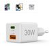 Hama rychlá USB nabíječka USB-C + USB-A, PD/QC, 30 W