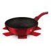 BERLINGERHAUS Wok s mramorovým povrchem 28 cm Burgundy Metallic Line BH-1267