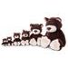 NICI plyš Medvěd hnědý, 25 cm (eco-green)