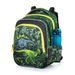 Školní tříkomorový batoh s vyjímatelným bederním pásem - dinosauři