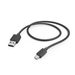 Hama micro USB 2.0 kabel, 1 m, černý