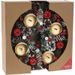 HOMESTYLING Vánoční adventní věnec se svícnem 27 cm KO-ACW006830