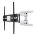 Hama nástěnný držák TV XL, pohyblivý, 800x600, bílá/černá