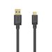 Hama USB A-C kabel 0,75 m, USB 3.2 Gen1 5 Gb/s, černý