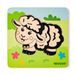WOODY Puzzle Baby - ovečka