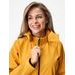Unuo, Dámská softshellová bunda s fleecem Slim, Hořčicová