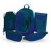 BAAGL SET 5 Core Logo modrý: batoh, penál, sáček, ledvinka, obal na notebook GRS