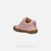 Starorůžové dívčí barefoot tenisky Geox Steppieup