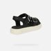 Černé dívčí sandály Geox Sandal Kodette
