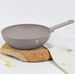 BERLINGERHAUS Pánev WOK s titanovým povrchem 28 cm Taupe Collection BH-8093