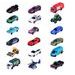 Autíčko kovové Street Cars, 18 druhů