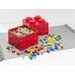 LEGO úložný box 4 - červená