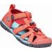 KEEN SEACAMP II CNX K CORAL / POPPY RED