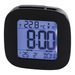 Hama RC 45 Radio Alarm Clock, black