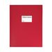 Desky na třídní knihu A4 okénko - červená 1-132C