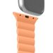 Hama Fantastic Feel, řemínek pro Apple Watch 38/40/41 mm, magnetický, oranžový/béžový