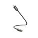 Hama MFi USB-C Lightning kabel pro Apple, 0,2 m, opletený, černý
