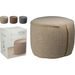 H & S COLLECTION Nafukovací taburet hnědá KO-170495400hned